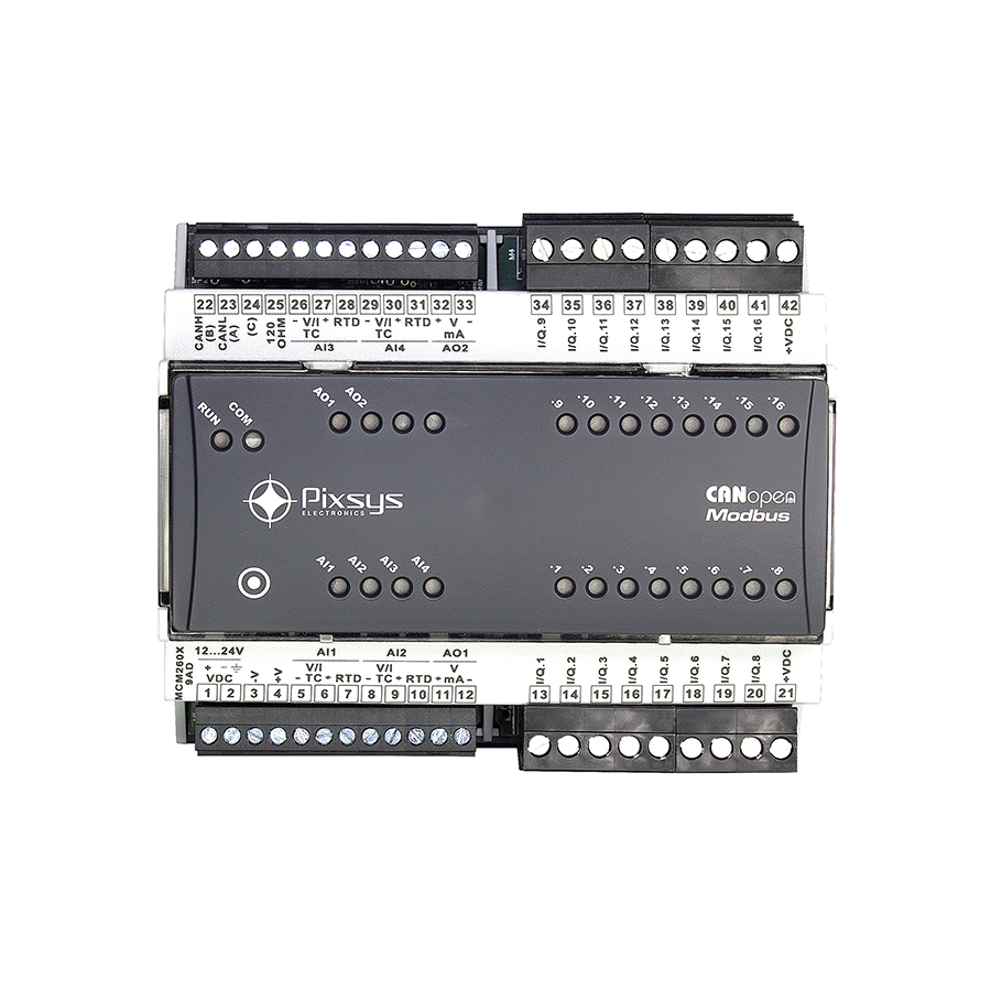 MCM260X | Moduli I/O Remoti CAN Open - Modbus